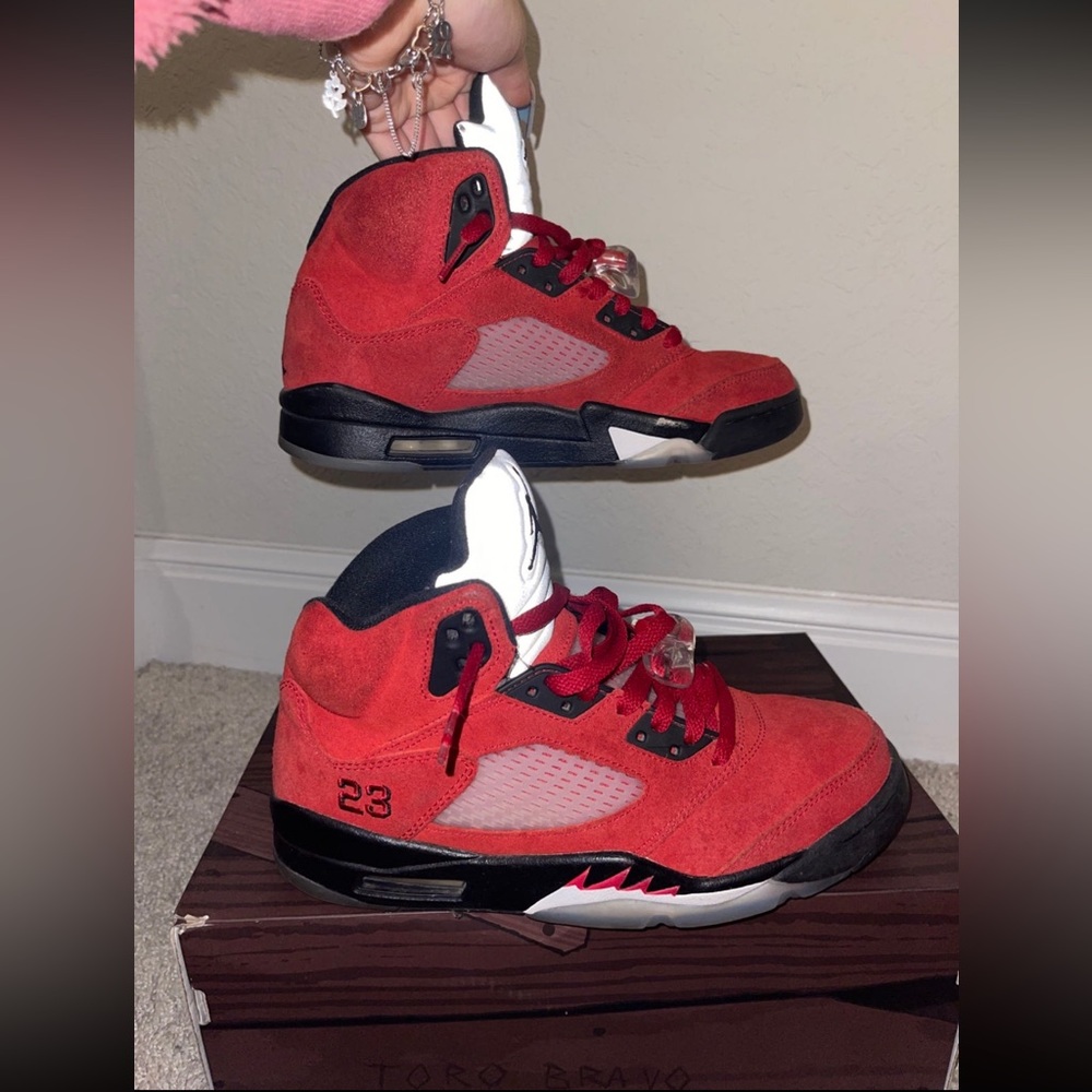 Raging Bull Red Jordan 5 Retro 2021